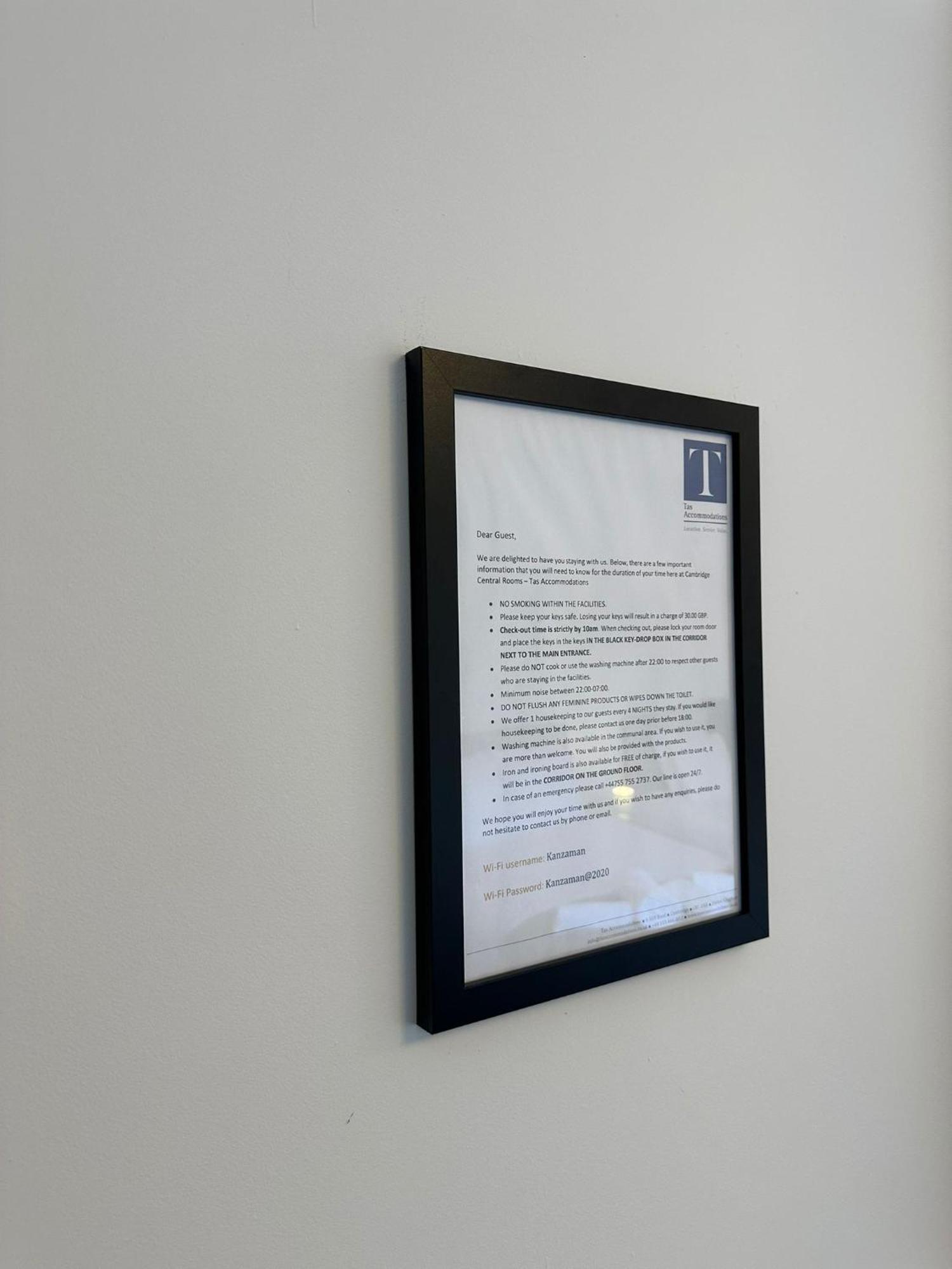 Cambridge Central Rooms - Tas Accommodations ภายนอก รูปภาพ